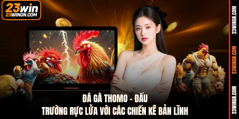 Đá gà Thomo - Đấu trường rực lửa với các chiến kê bản lĩnh