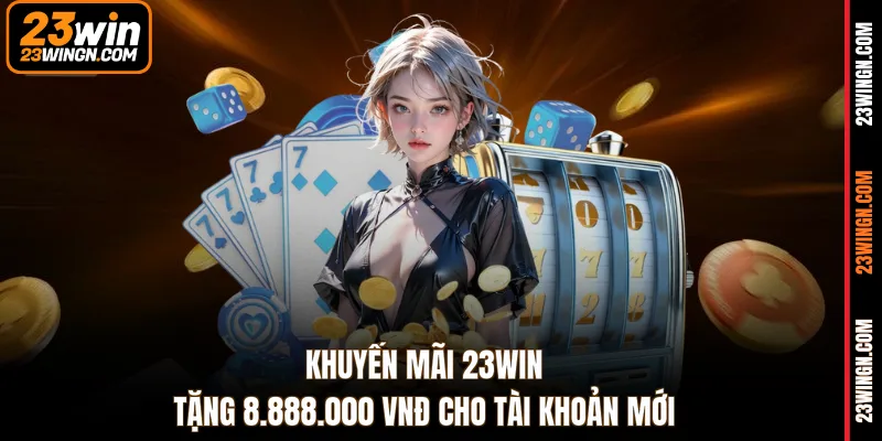 Khuyến mãi 23WIN tặng 8.888.000 VNĐ cho tài khoản mới