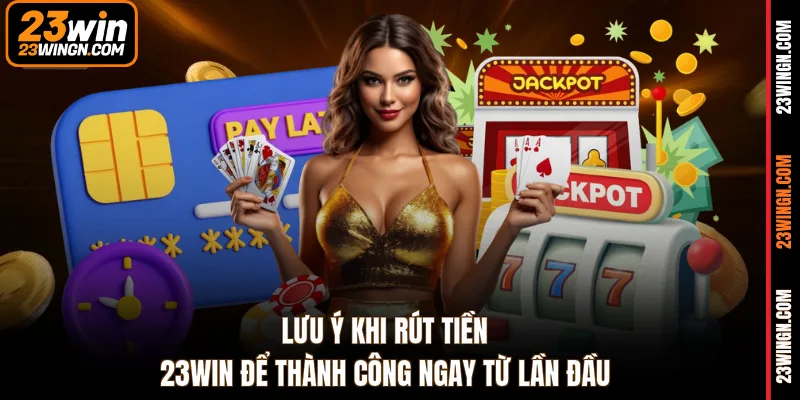Lưu ý khi rút tiền 23WIN để thành công ngay từ lần đầu